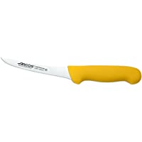 Arcos Serie 2900- Cuchillo Deshuesador Curvo- Hoja de Acero Inoxidable Nitrum de 140 mm- Mango inyectado en…